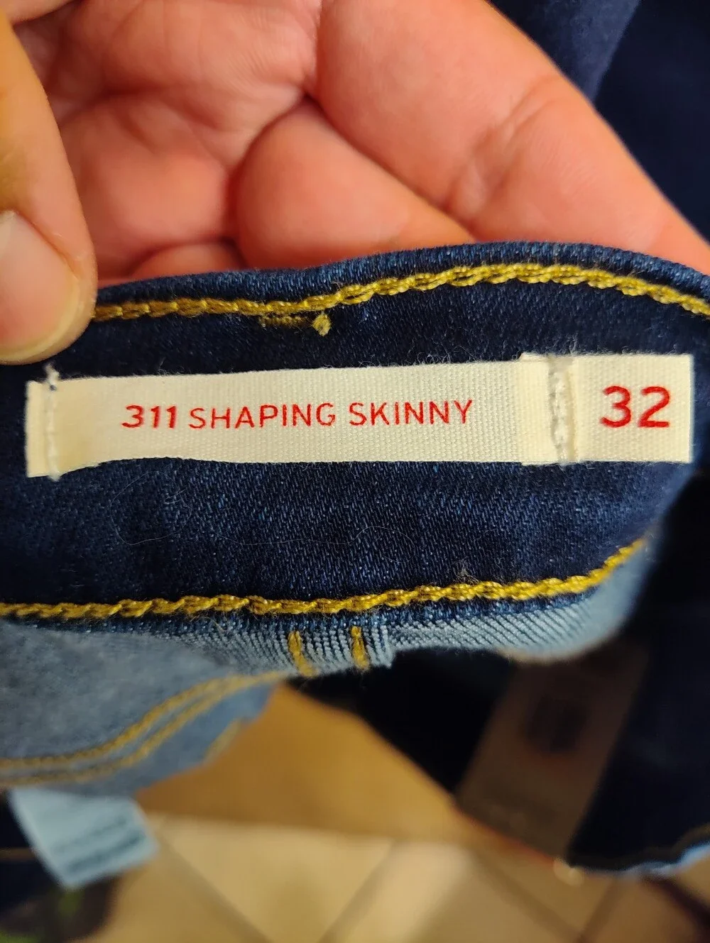 Levi's Dark Blue Skinny Jeans